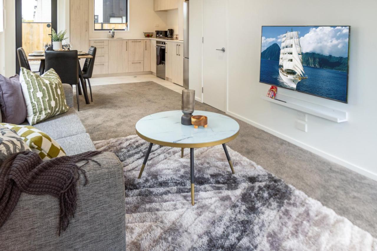 Ferienwohnung Peaceful Park View Townhouse 2 Bed W/Carpark Christchurch Exterior foto